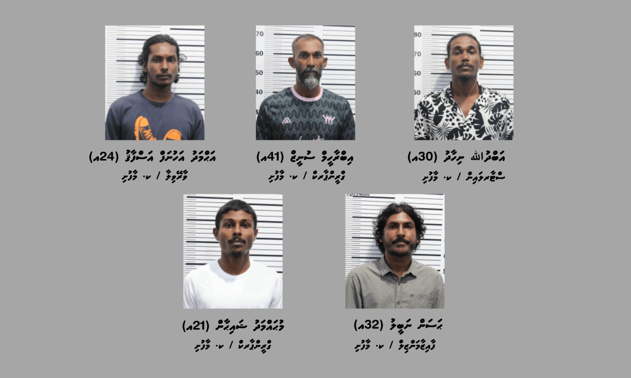 ފުލުހުންނަށް ހަމަލާ ދިން މީހުންނަށް ދައުވާކު ރަނީ